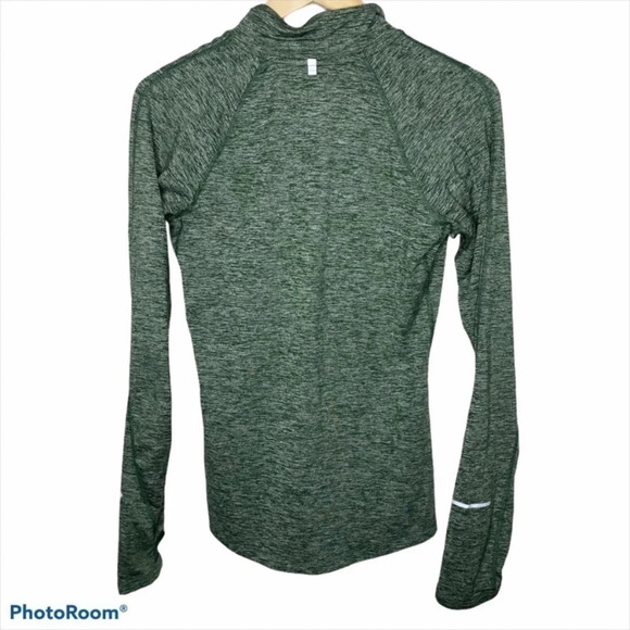 Nike Dri-Fit Oregon Ducks Marled Quarter Zip - Picture 2 of 5